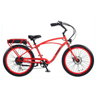 Электровелосипед Pedego Interceptor Classic красный